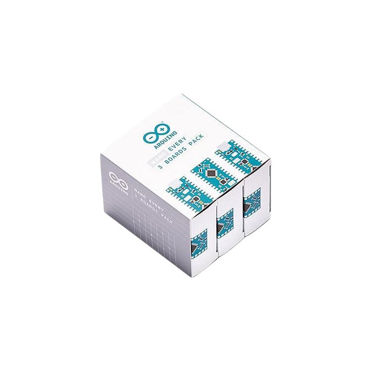 Arduino ABX00028-3P AVR®, Maker ARDUINO NANO EVERY 3PACK MCU 8 bits AVR