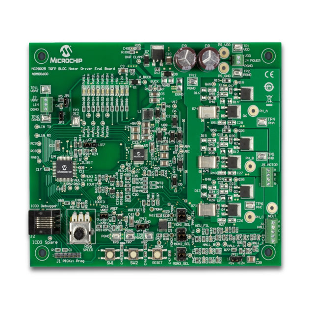 Microchip Technology ADM00600 - EVAL BOARD FOR MCP8025 Motor Controller/Driver