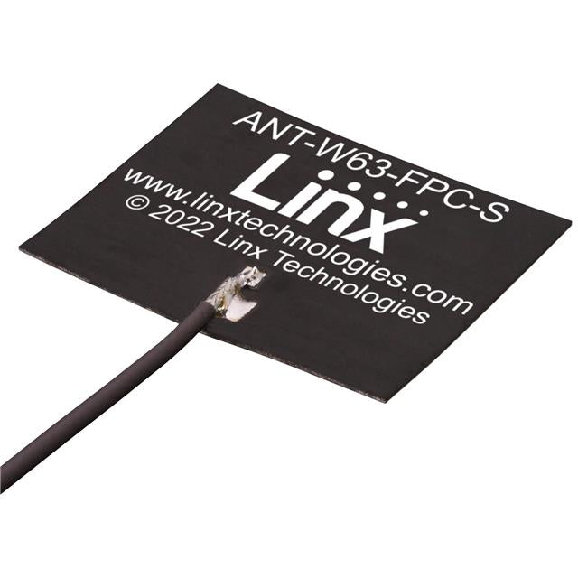 TE Connectivity Linx ANT-W63-FPC-SH100UF ANT-W63-FPC-SH 802.15.4, BlueTooth, ISM general, WiFi UHF (2GHz ~ 3GHz), SHF (f > 4GHz)
