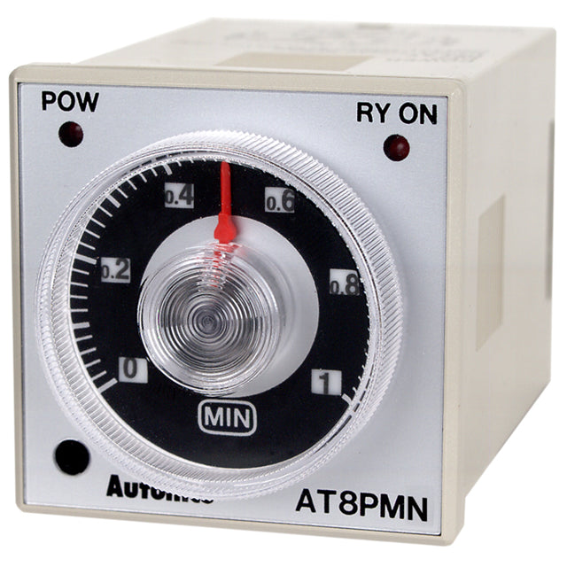 Autonics AT8PMN AT8P Montaje en panel - 0.05 seg ~ 10 min 3A a 250VCA