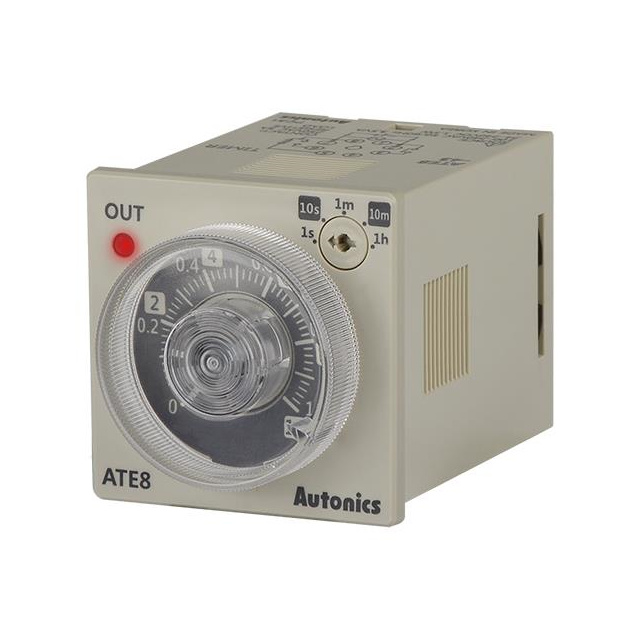 Autonics ATE8-41D ATE8 Para enchufe Relé mecánico 1 seg ~ 1 h 3A a 250VCA