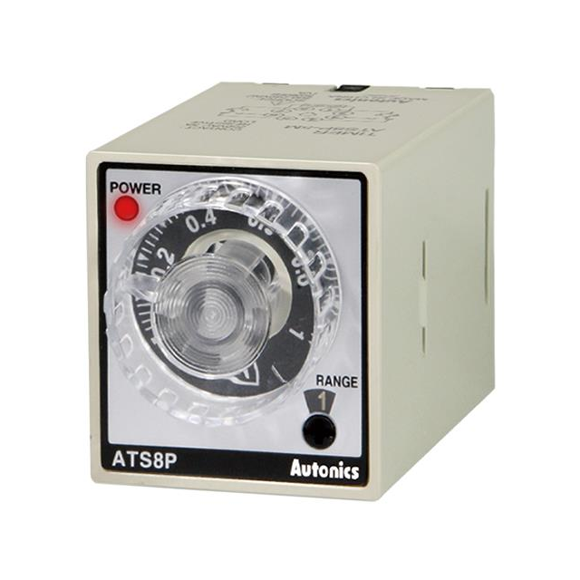 Autonics ATS8P-6M ATS8P Para enchufe Relé mecánico 0.1 min ~ 10 min 3A a 250VCA/30VCC