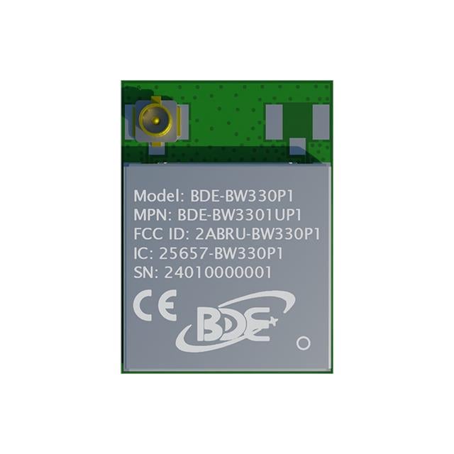 BDE Technology BDE-BW3301UP1 - IEEE 802.11 b/g/n/ax, Bluetooth de baja energía 5.4