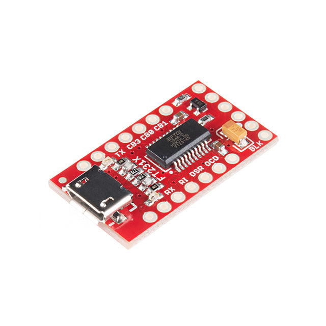 SparkFun Electronics 13263 USBmadeEZ-FIFO, FT-X, X-Chip EVAL BOARD FOR FT231X USB 2.0 to UART