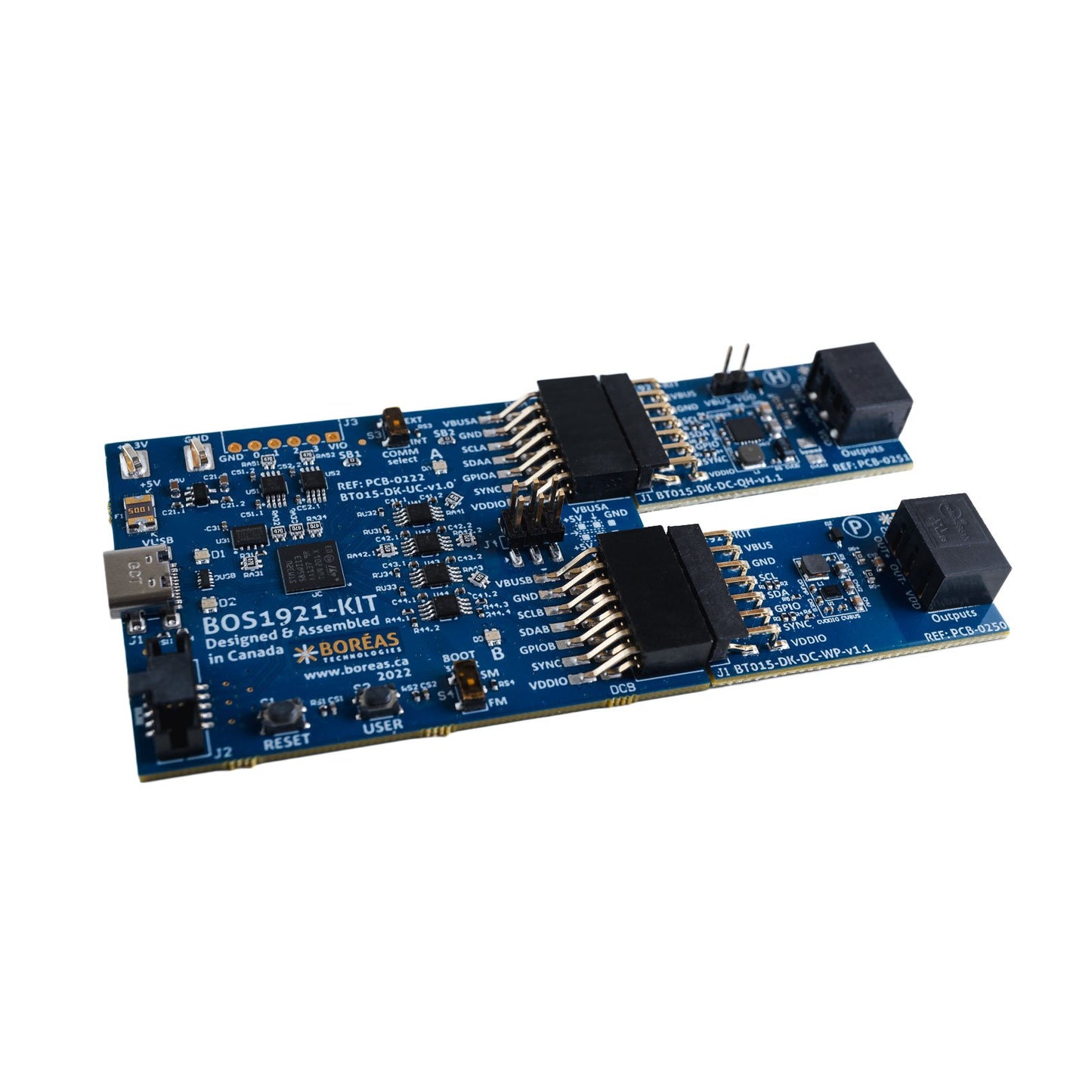 Boreas Technologies BOS1921-KIT-B01 - EVAL BOARD FOR BOS1921 Motor Controller/Driver, Haptic/Vibration