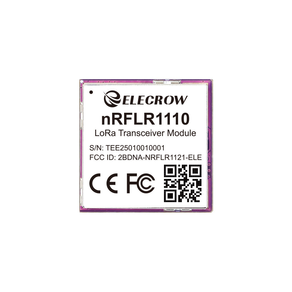 Elecrow CIL13510X - BeiDou, Bluetooth v5.3, GNSS, GPS, LoRa™, LoRaWAN1.0.4, Sigfox, Zigbee®