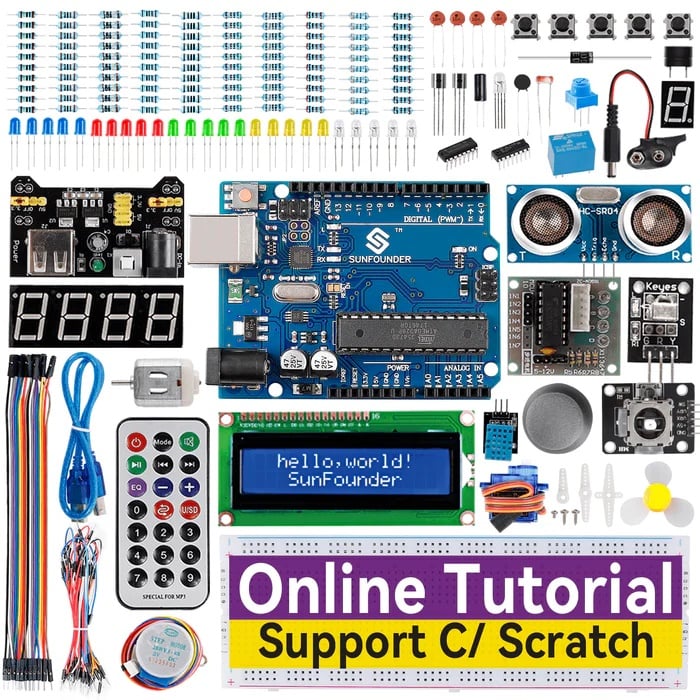 SunFounder CN0206D - SUNFOUNDER STARTER KIT FOR ARDUI