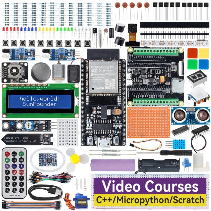 SunFounder CN0434D - SUNFOUNDER ULTIMATE STARTER KIT