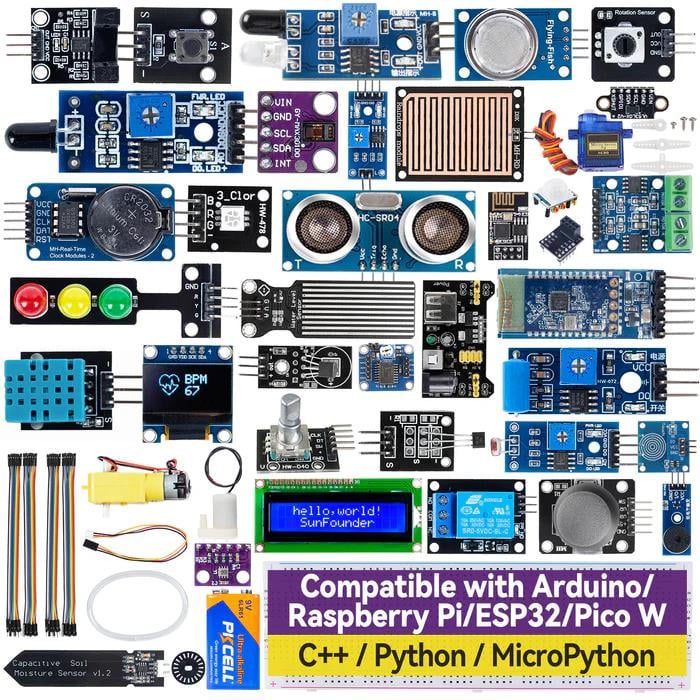 SunFounder CN0450D - SENSOR KIT FOR ARDUINO ESP32 RPI