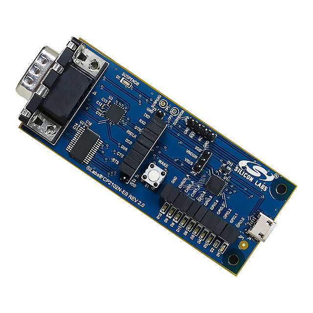 Silicon Labs CP2102N-EK - EVAL BOARD FOR CP2102N USB 2.0 to UART (RS232) Bridge