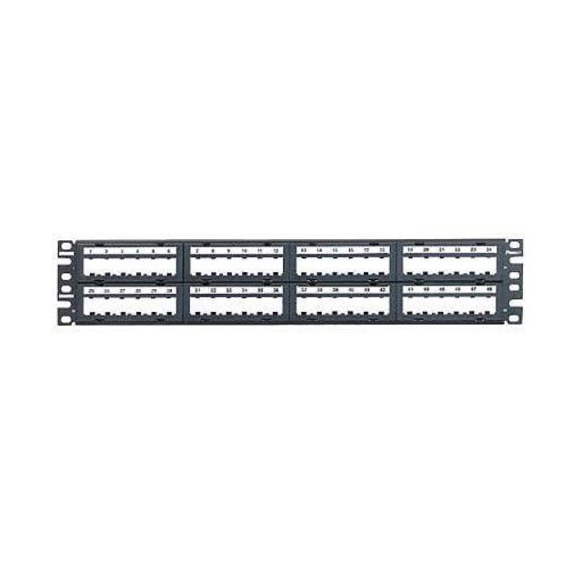 Panduit Corp CPPL48M6BLY Mini-Com® Modular Panel -