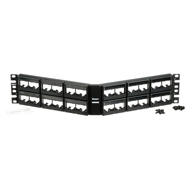 Panduit Corp CPPLA48WBLY Mini-Com® Modular Panel -