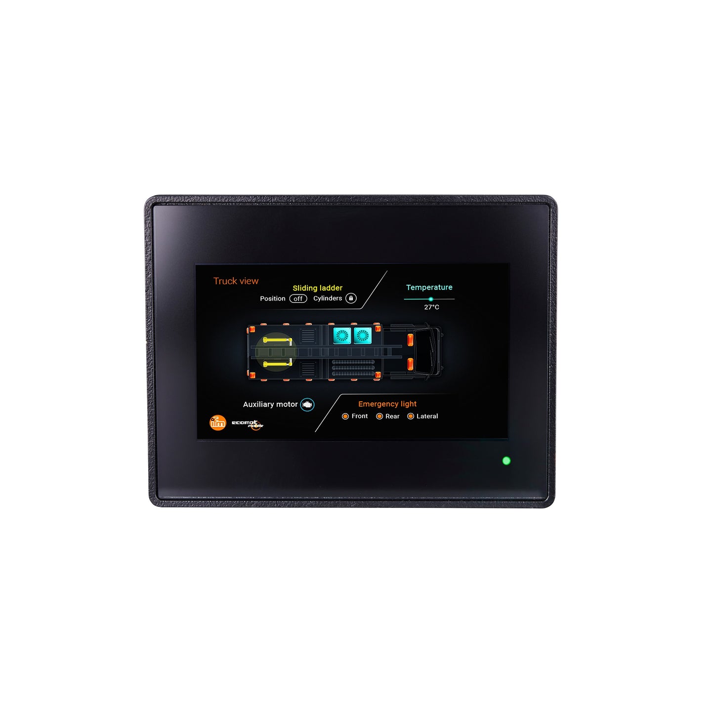 ifm efector, inc. CR1142 - Pantalla táctil 4.3"