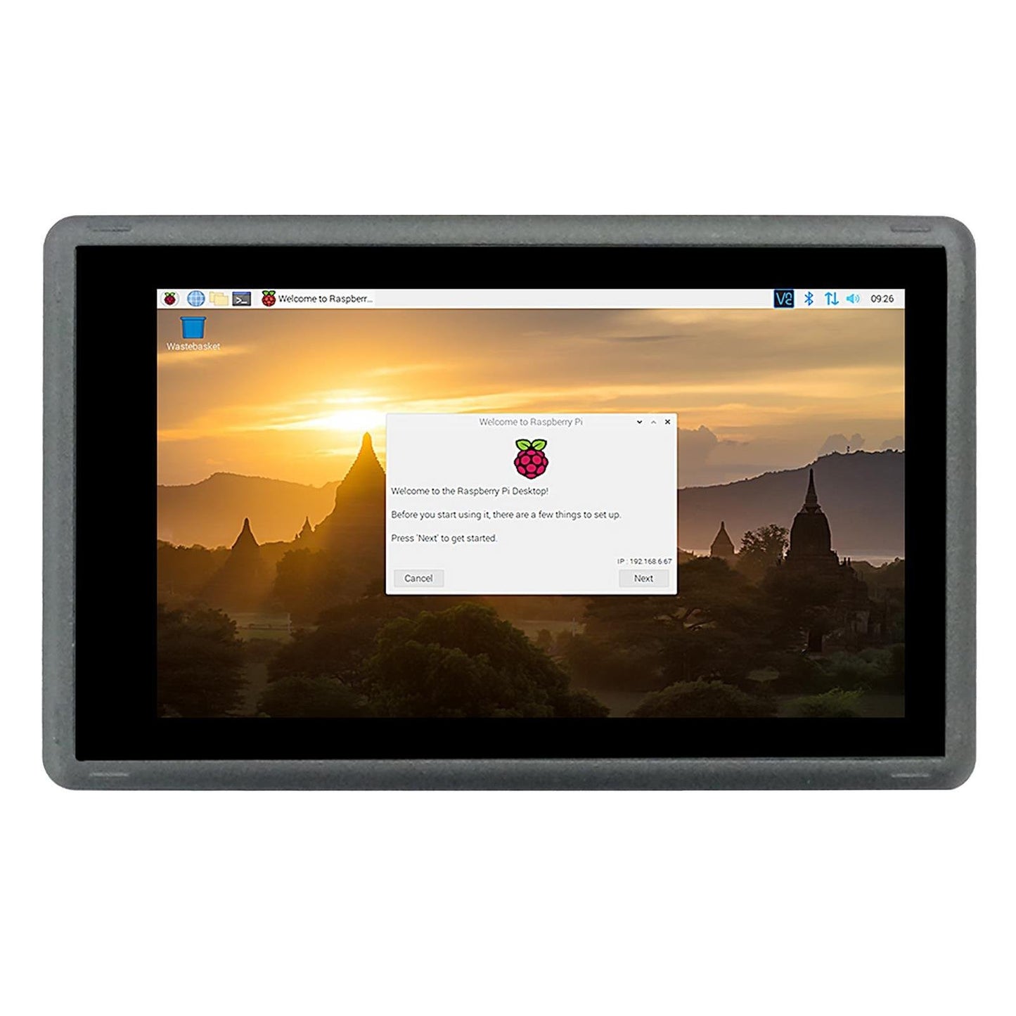 Chipsee CS12720RA4050P - 5" RASPBERRY PI CM4 IPC Raspberry Pi CM4 # CM4102016: ARM® Cortex®-A72