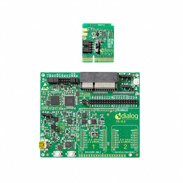 Renesas Electronics Corporation DA14531-00FXDEVKT-P SmartBond™ Transceiver; Bluetooth® 5.x (BLE)