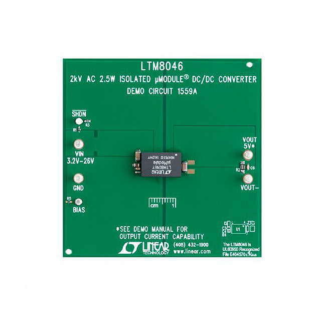 Analog Devices Inc. DC1559A µModule® EVAL BOARD FOR LTM8046