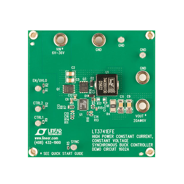 Analog Devices Inc. DC1602A - EVAL BOARD FOR LT3741