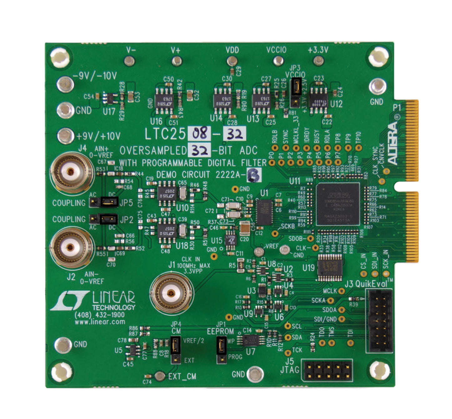 Analog Devices Inc. DC2222A-A - DEMO BOARD FOR LTC2500-32