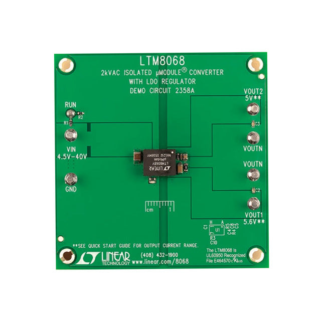 Analog Devices Inc. DC2358A µModule® EVAL BOARD FOR LTM8068