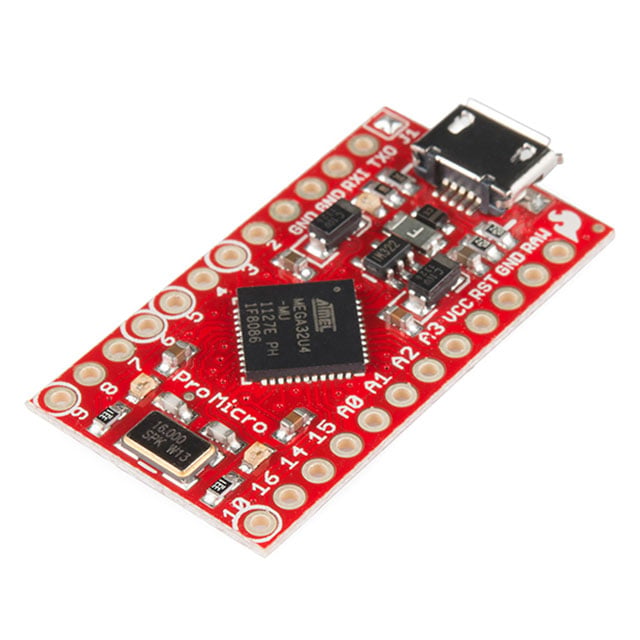 SparkFun Electronics 12640 PRO MICRO ATMEGA32U4 5V/16MHZ AVR® ATmega