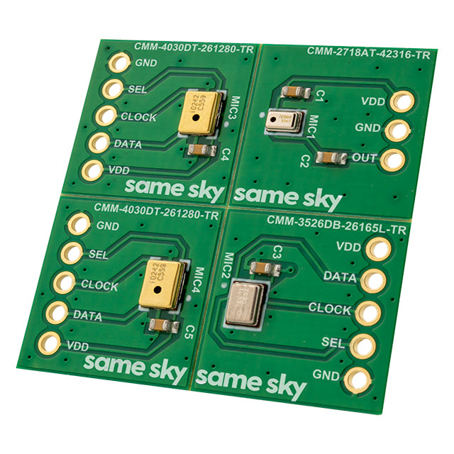 Same Sky (Formerly CUI Devices) DEVKIT-MEMS-006 - Audio MEMS Omnidirectional Microphones