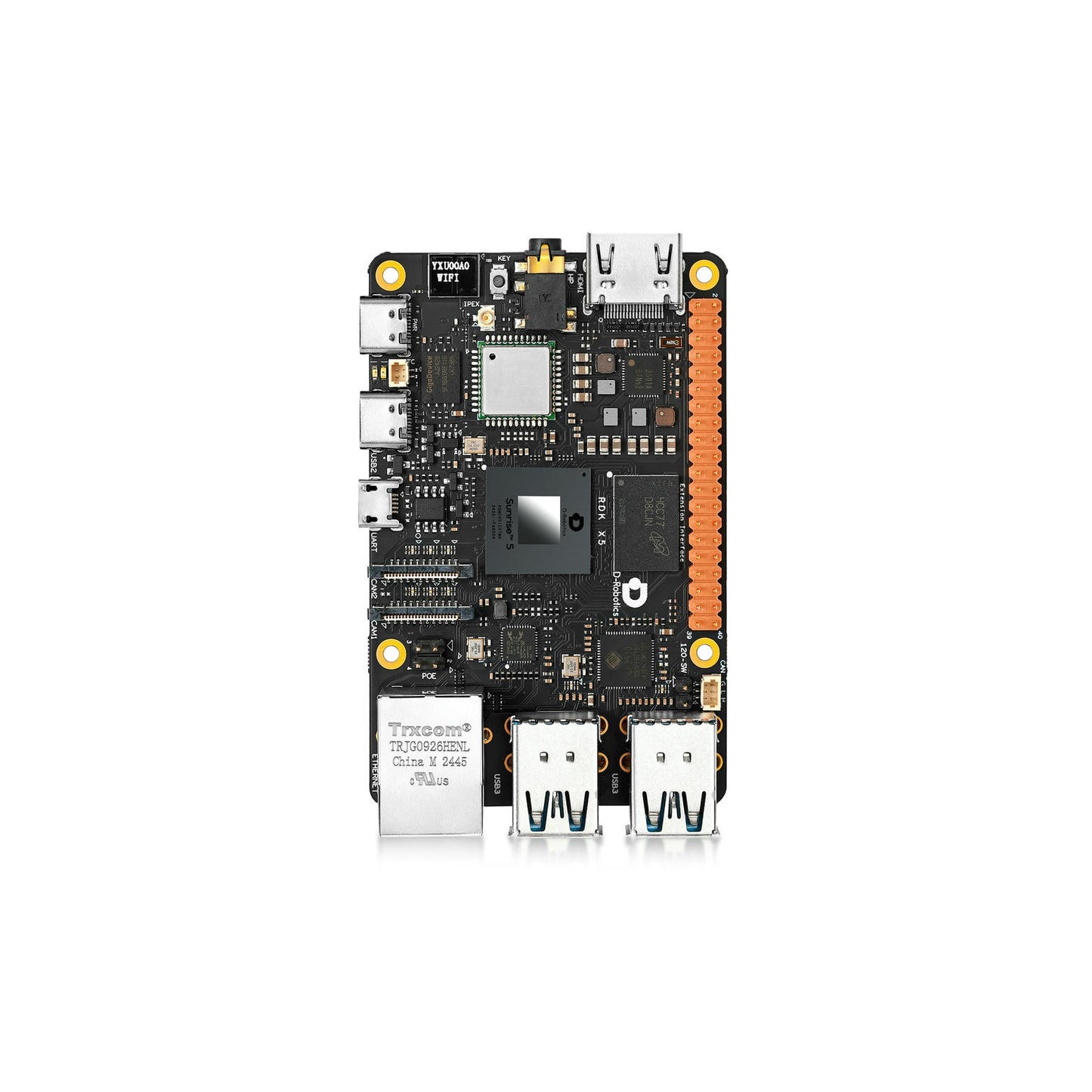 DFRobot DFR1239 - Componentes del robot -