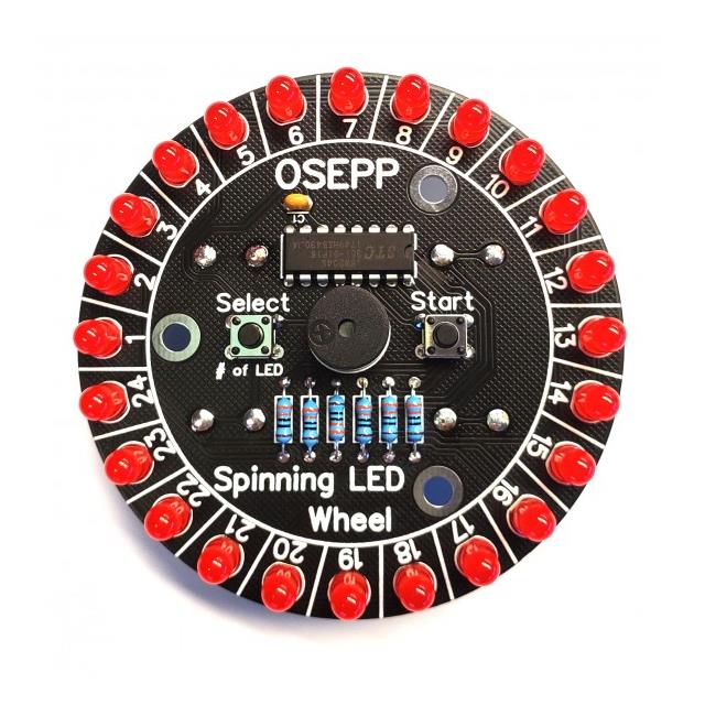 OSEPP Electronics LTD DIY-006 - Spinning LED Solder Project Kit