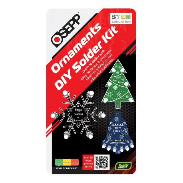 OSEPP Electronics LTD DIY-200 - ORNAMENTS SOLDER PRACTICE KIT