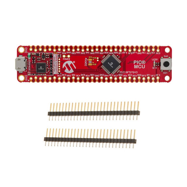Microchip Technology DM164150 PIC® PIC18F57Q43 CURIOSITY NANO BRD MCU 8 bits PIC