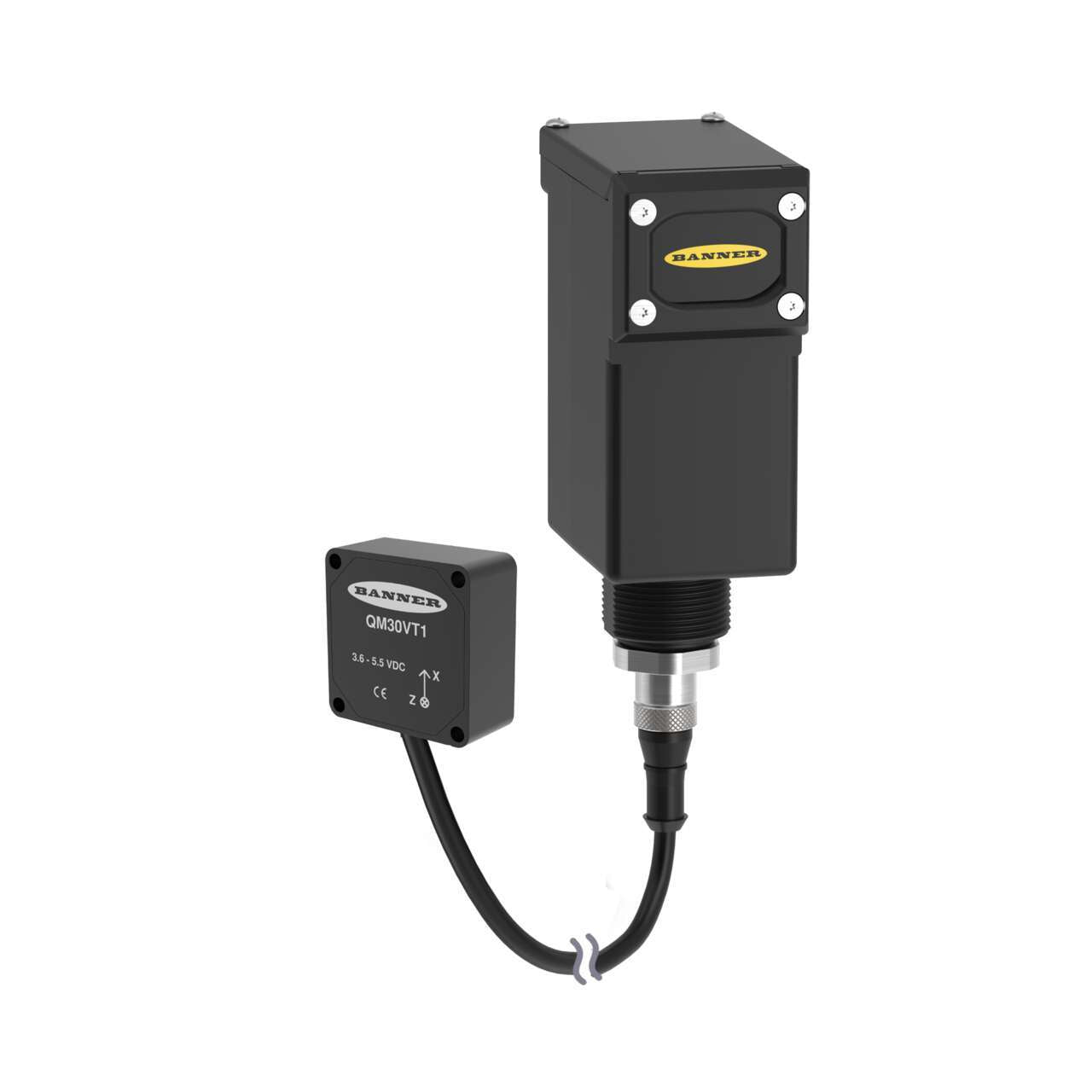 Banner Engineering Corporation DX80N9Q45VTPD-QM30 - Sensor FHSS, ISM
