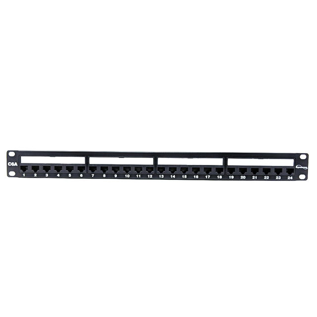 Dynacom 2012-24C6A - Patch Panel, Cat6A RJ45 Jack
