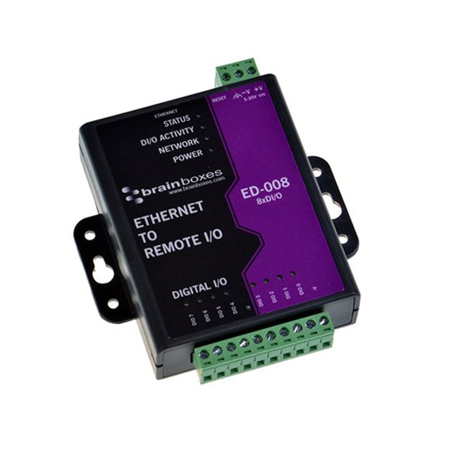 Brainboxes ED-008 - Ethernet to Digital I/O -