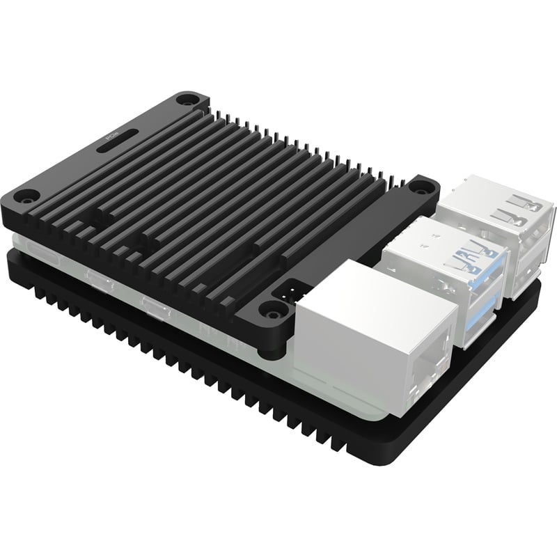 EDATEC ED-PI5CASE-OB ED-PI5CASE-O Raspberry Pi 5 Case