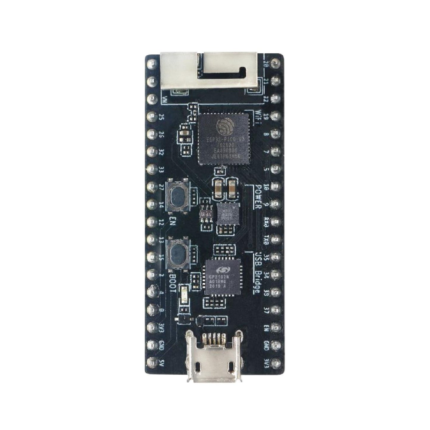 Espressif Systems ESP32-PICO-KIT-1 ESP32 Transceiver; 802.11 b/g/n (Wi-Fi, WiFi, WLAN), Bluetooth® Smart 4.x Low Energy (BLE)