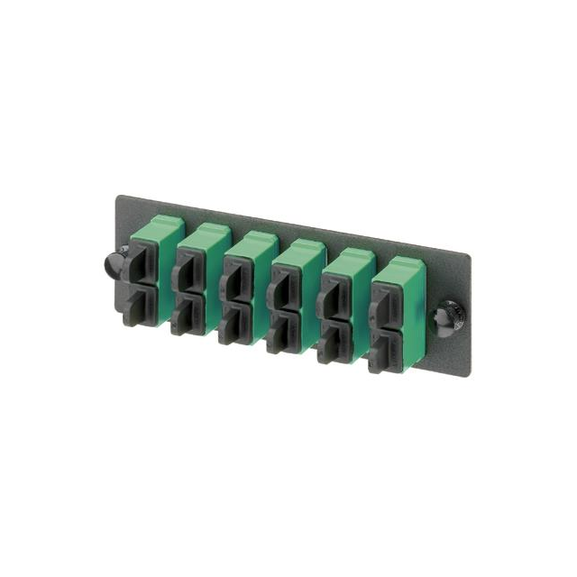 Panduit Corp FAP4WAGDSCZ Opticom® Patch Panel, Fiber SC