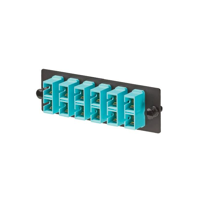 Panduit Corp FAP4WAQDSCZ Opticom® Patch Panel, Fiber SC