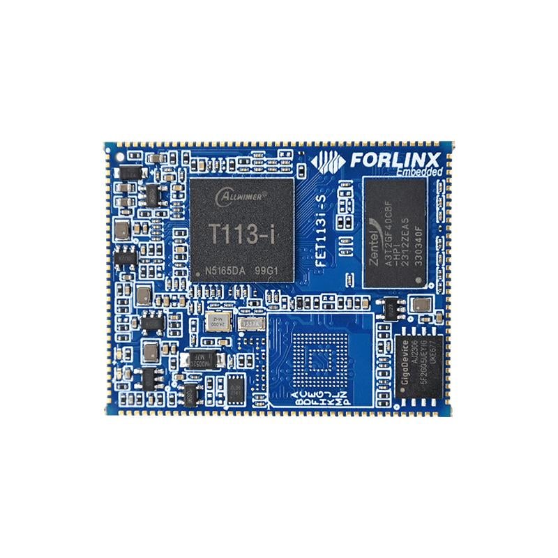 Forlinx Embedded FORLINX-FET113i-S+12512SE8GIB10 Allwinner T113i-S MPU ARM® Cortex®-A7, Dual-Core