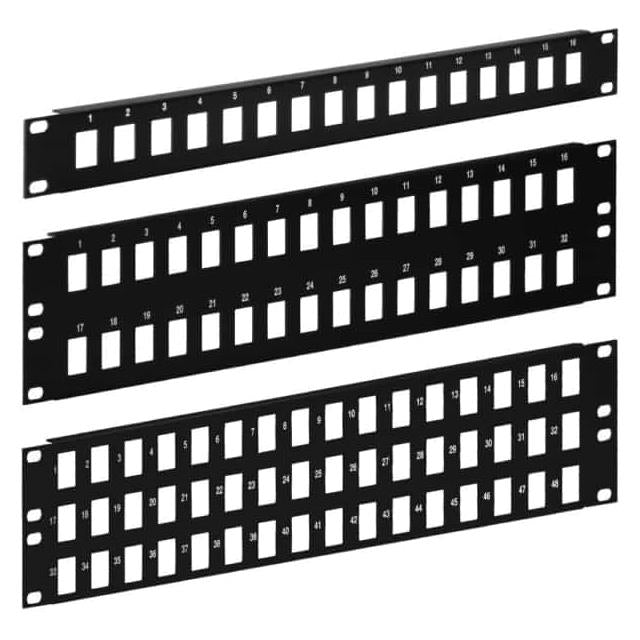 Gruber Industries FP16-765-1U-GRU - Patch Panel -