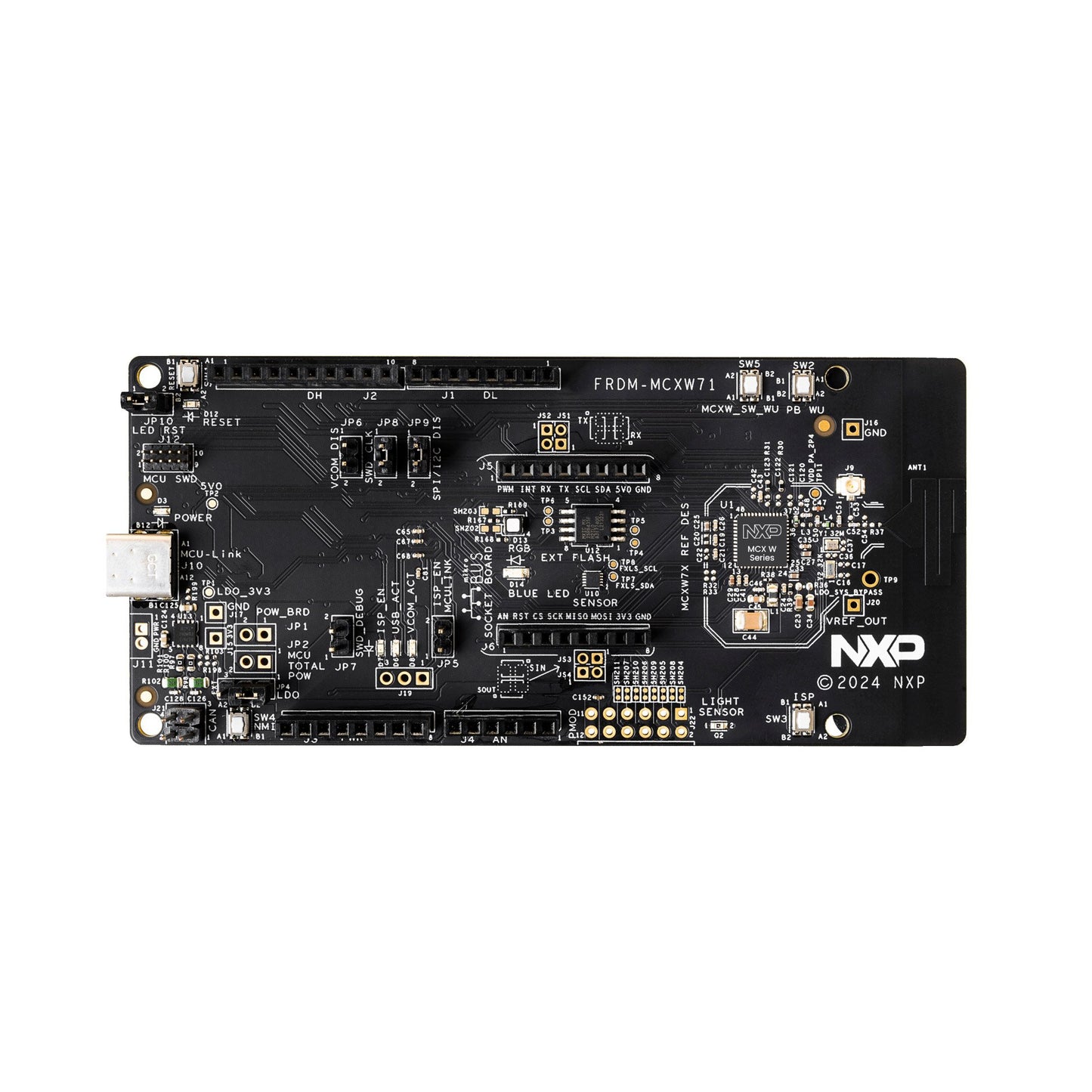 NXP USA Inc. FRDM-MCXW71 MCX W MCU 32-Bit