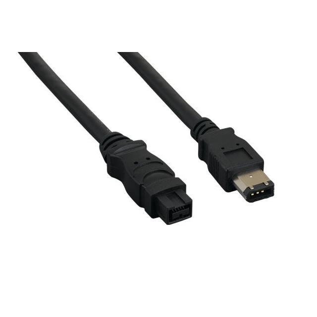 Sanoxy FRW-IEEE-1384B-9-6-6FT-BLK - Plug, 6 Position IEEE 1394b, 9 Position