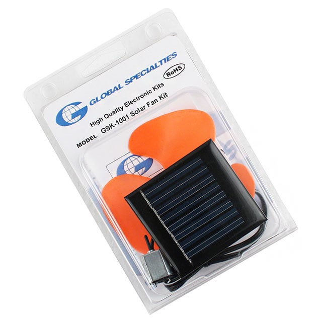 Global Specialties GSK-1001 - SOLAR FAN KIT 4VDC