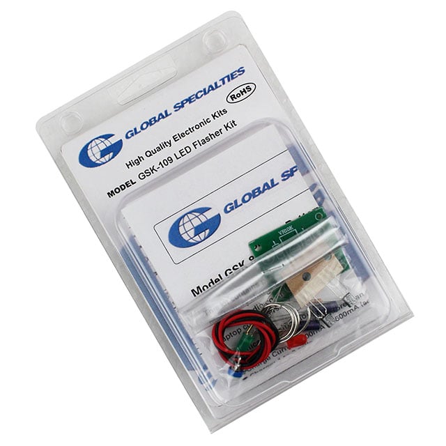 Global Specialties GSK-109 - FLASHING LIGHT KIT 2 LEDS 6-9VDC
