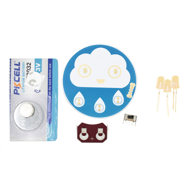 Alpenglow Industries HRC-0001 - Happy Rain Cloud Solder Kit