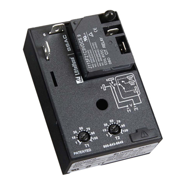 Littelfuse Inc. HRDR121A4R HRDR Montaje de chasis Relé mecánico 1 ~ 100 seg 30A a 125/240VCA
