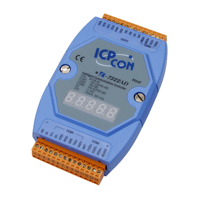 ICP DAS USA INC I-7522A - Serial a serial Bloque de terminales