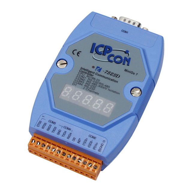 ICP DAS USA INC I-7523D - Serial a serial Bloque de terminales