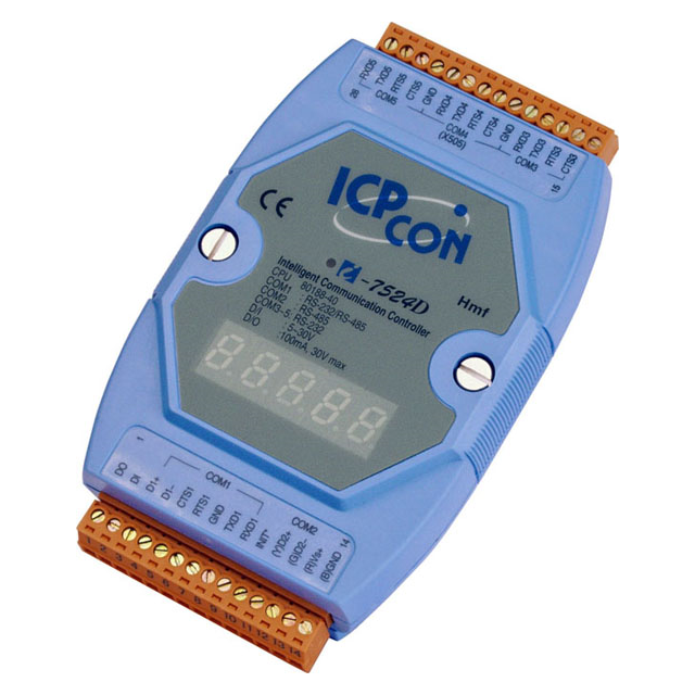 ICP DAS USA INC I-7524D - Serial a serial Bloque de terminales