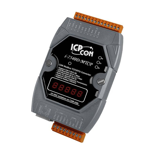 ICP DAS USA INC I-7540D-MTCP - CAN a Ethernet Bloque de terminales