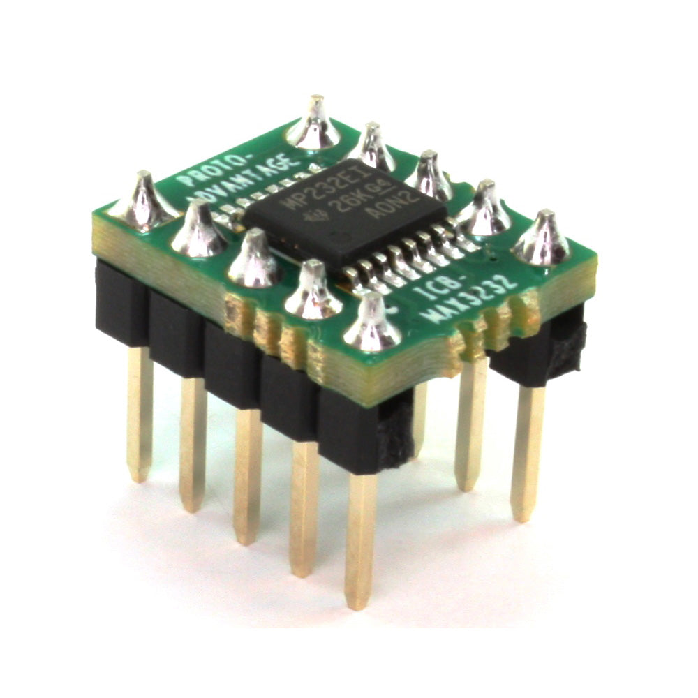 Chip Quik Inc. ICB-MAX3232 - EVAL BOARD FOR MAX3232E Transceiver, RS-232