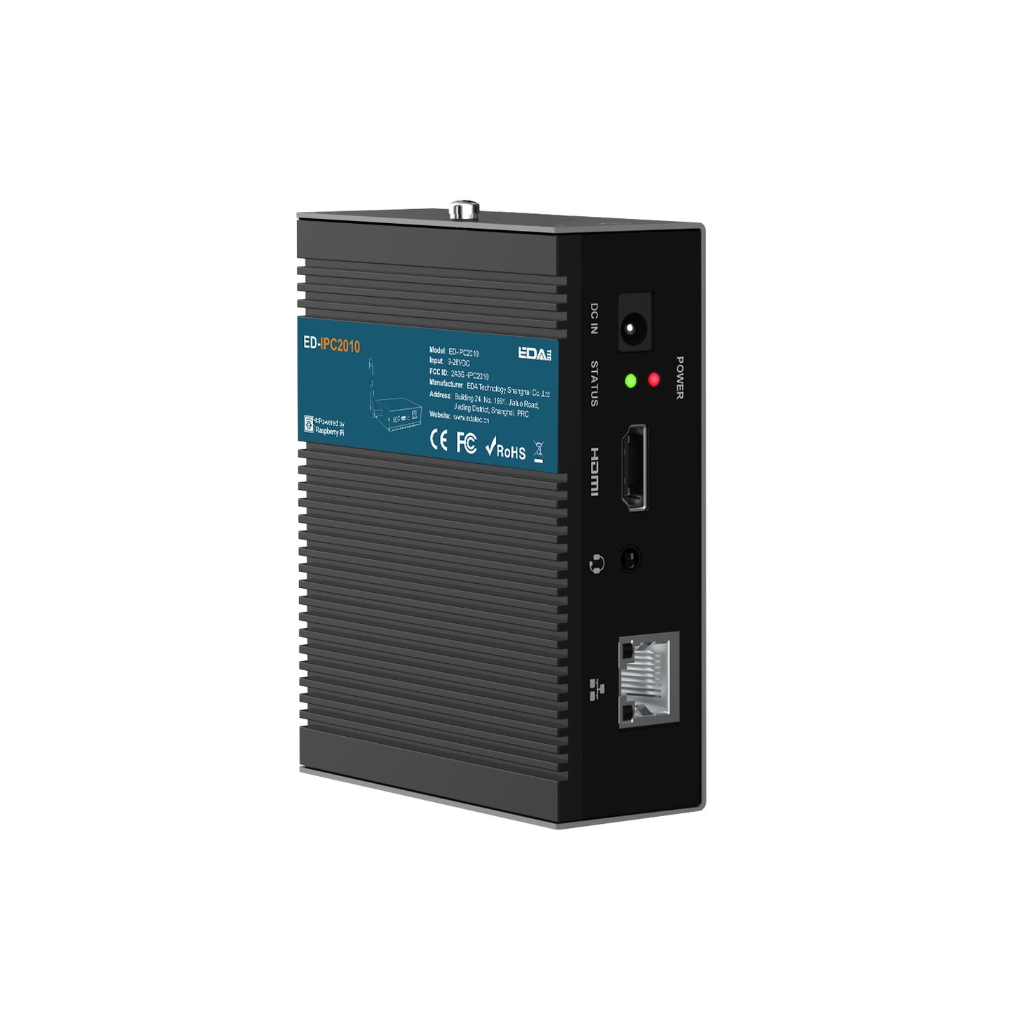 EDATEC ED-IPC2010-0832 ED-IPC2000 Raspberry Pi CM4 # CM4004032: ARM Cortex-A72